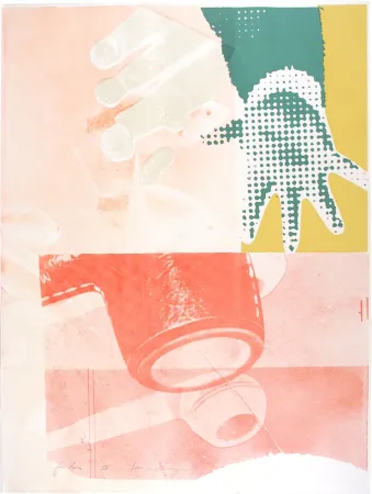 Siebdruck Rosenquist - For Love - 11 Pop Artists