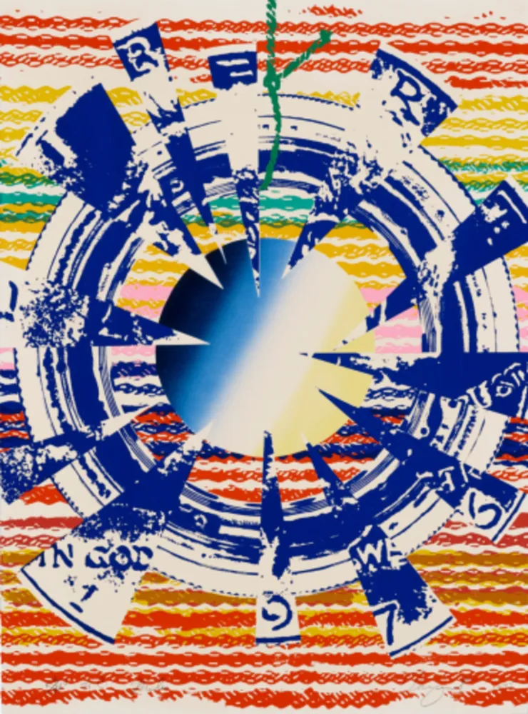Siebdruck Rosenquist - Miles