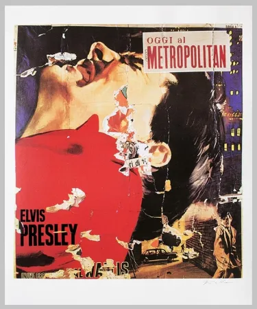 Siebdruck Rotella - Assalto nella notte