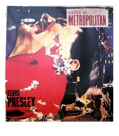 Siebdruck Rotella - Assalto nella notte