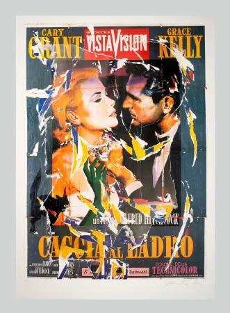 Siebdruck Rotella - Caccia al ladro