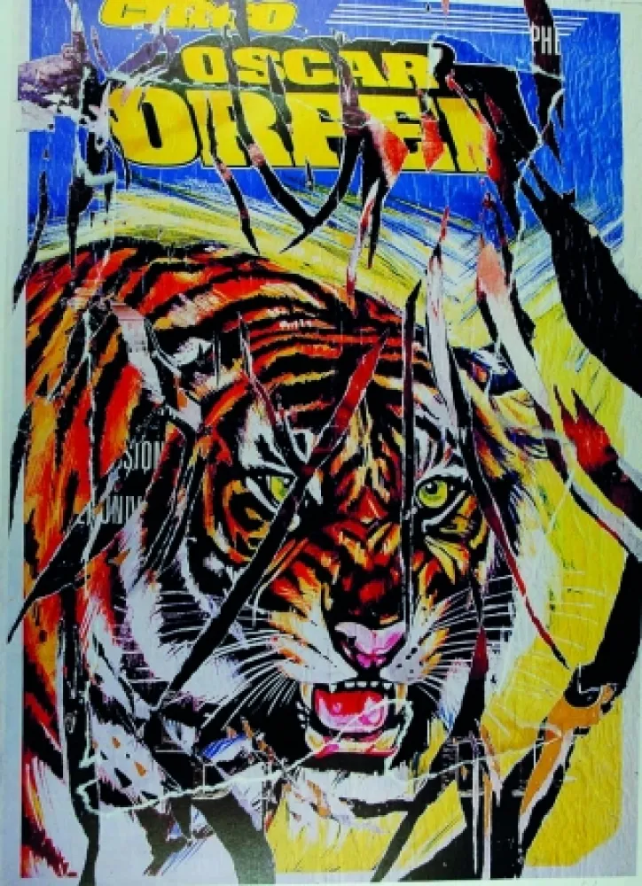 Siebdruck Rotella - Circo Orfei