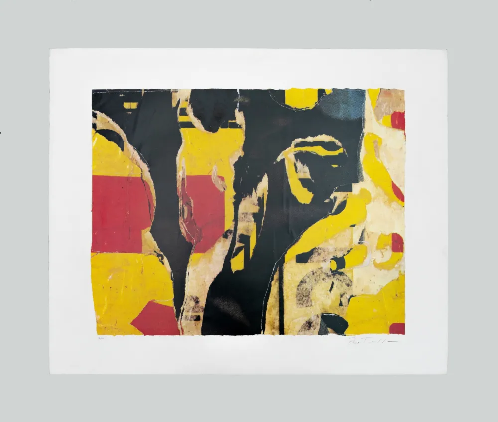 Siebdruck Rotella - Composizione astratta