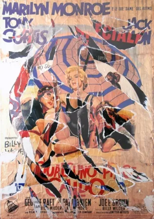 Siebdruck Rotella - Dame del Ritmo (Marilyn Monroe)