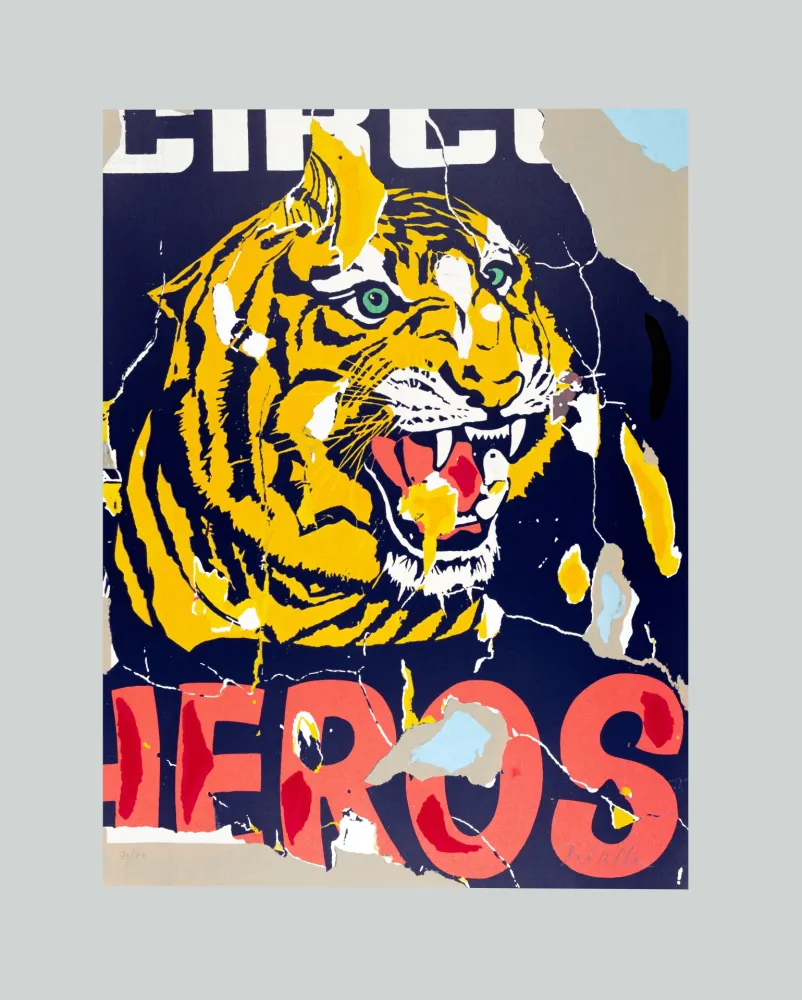 Siebdruck Rotella - Heros