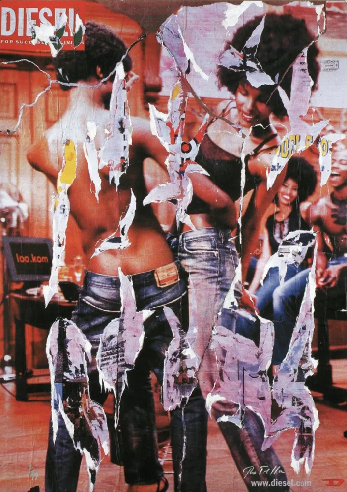 Siebdruck Rotella - La Moda Gaia