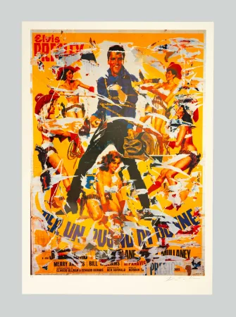 Siebdruck Rotella - Per un pugno di donne