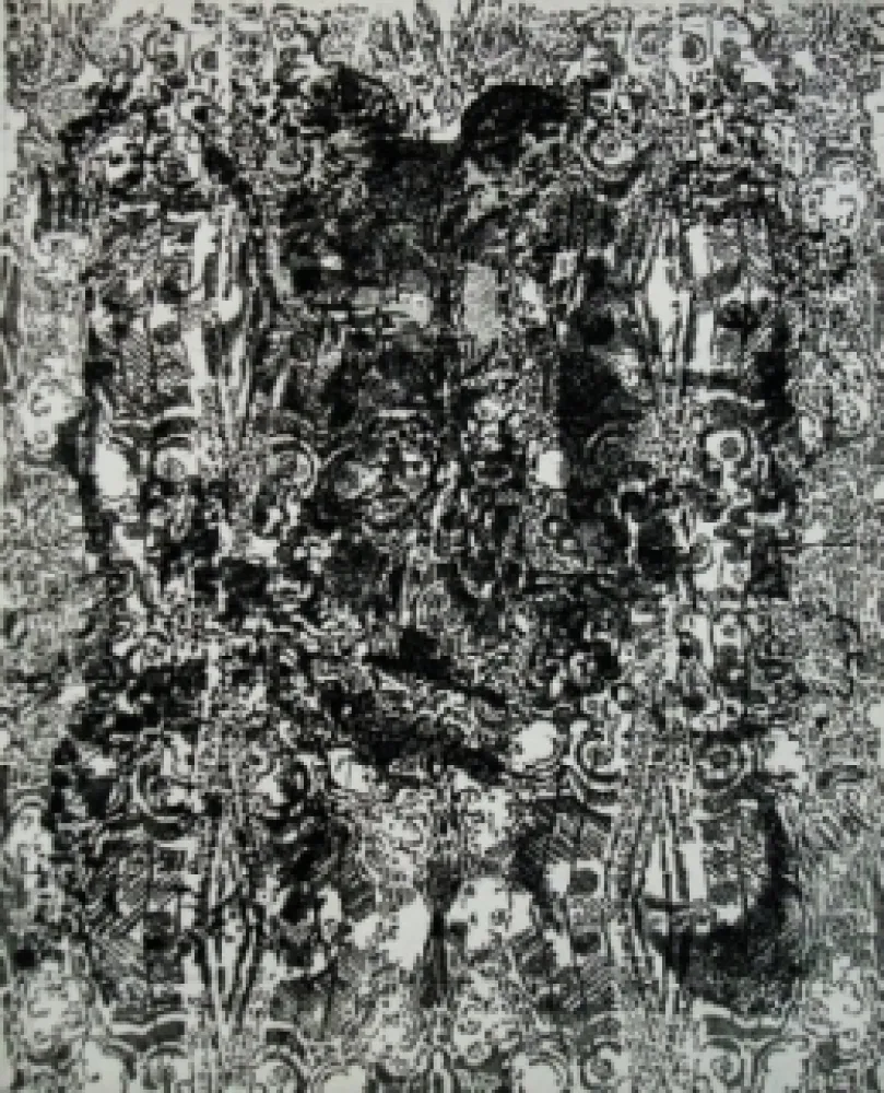 Radierung Und Aquatinta Rouan  - Selon ses faces 2