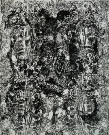 Radierung Und Aquatinta Rouan  - Selon ses faces 2