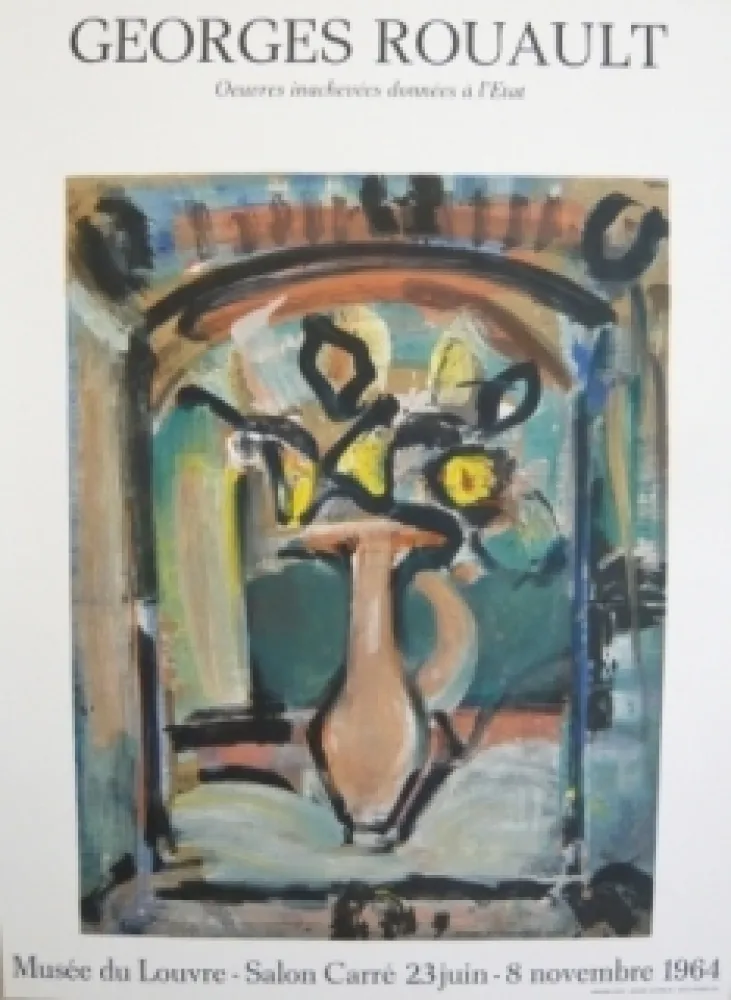 Plakat Rouault - Affiche Musée du Louvre 
