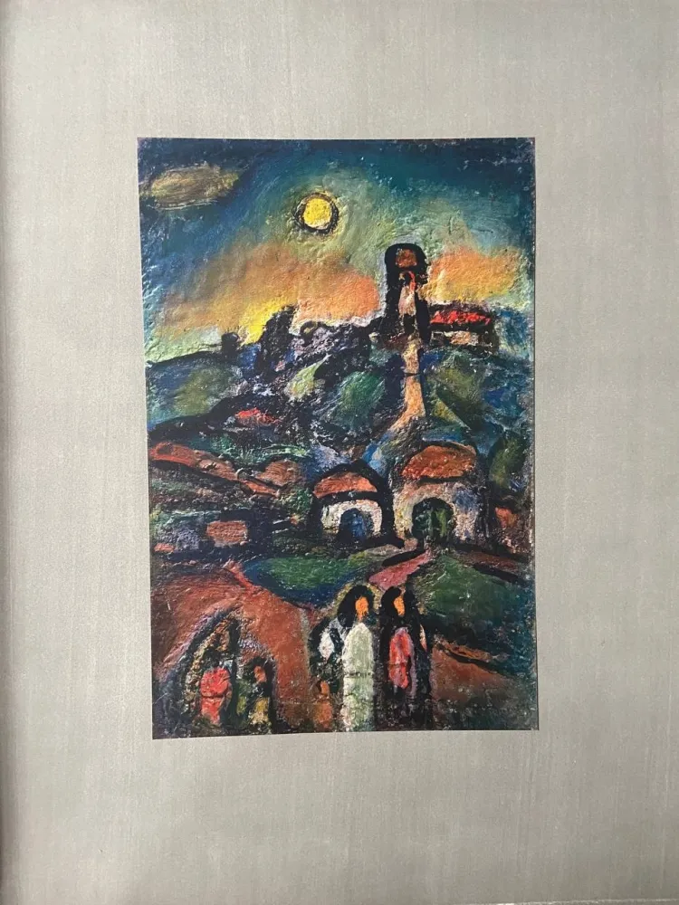 Heliogravüre Rouault - Automne