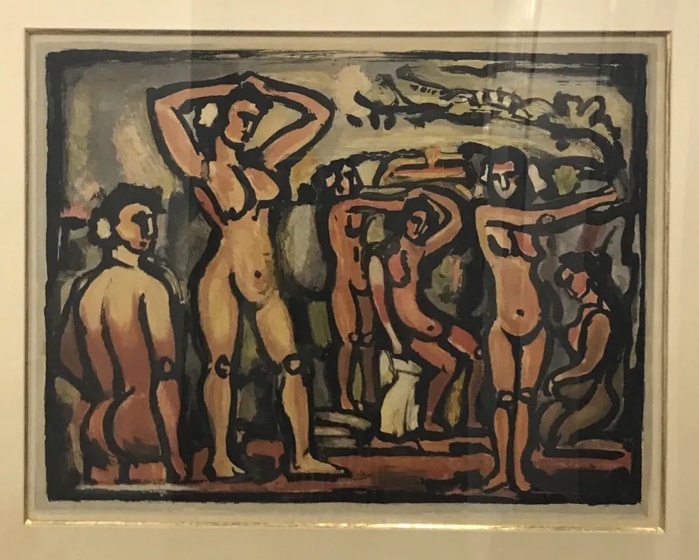 Radierung Und Aquatinta Rouault - Automne (Autumn)