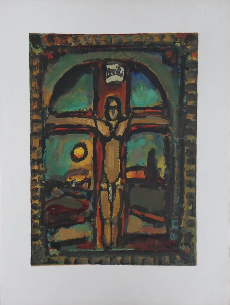 Holzschnitt Rouault - Crucifixion