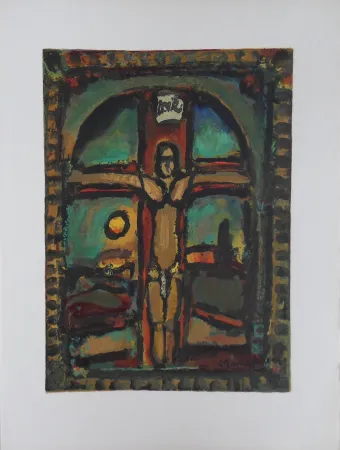 Holzschnitt Rouault - Crucifixion