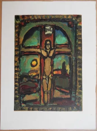 Holzschnitt Rouault - Crucifixion