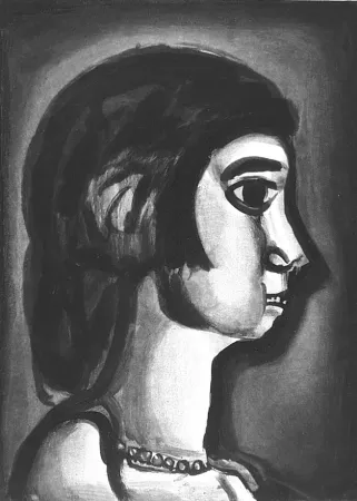 Radierung Und Aquatinta Rouault - Fille dite de joie