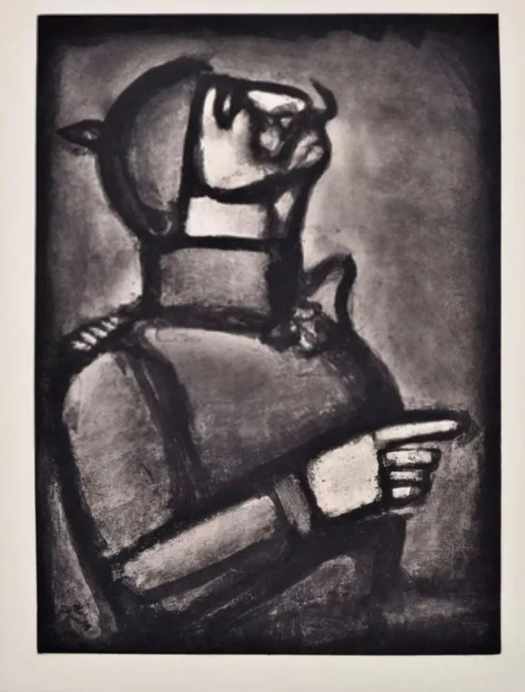 Stich Rouault - Miser W. 156