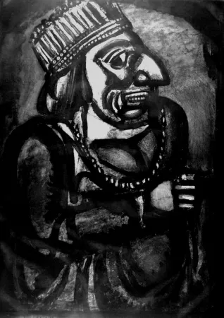 Radierung Und Aquatinta Rouault - Nous croyant rois