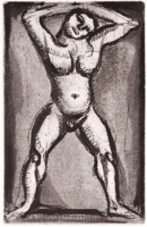 Radierung Und Aquatinta Rouault - Rouault:  oeuvre gravé (catalogue raisonné) [with an original etching] 