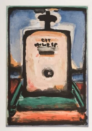 Aquatinta Rouault - Tombeau