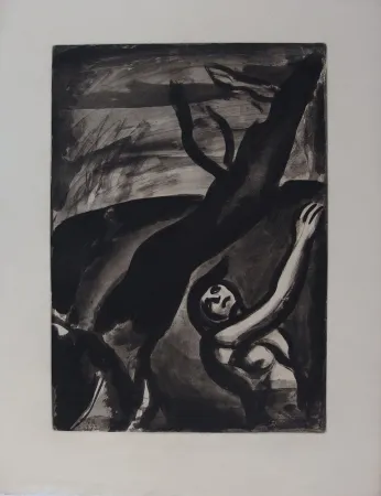 Radierung Und Aquatinta Rouault - Tomorrow will be nice, said the shipwreck