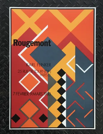 Plakat Rougemont (De) - Galerie Karl Flinker