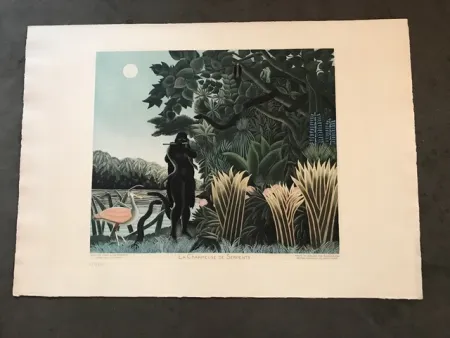 Stich Rousseau - La charmeuse de serpents 