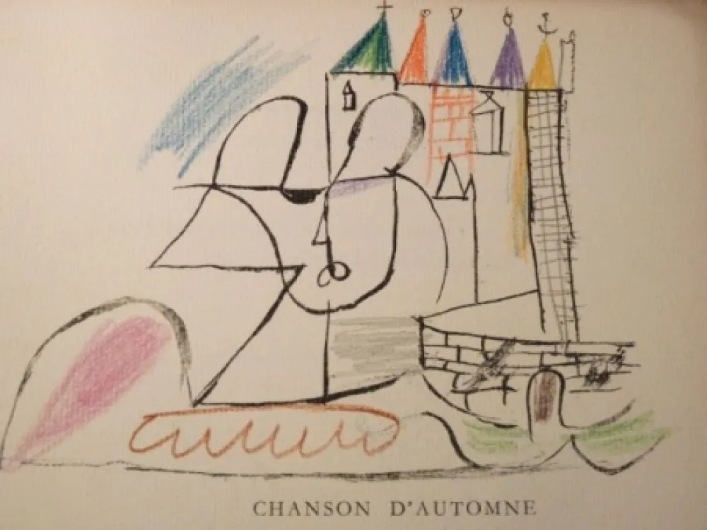 Illustriertes Buch Roux - Par Robert Ganzo. Avec vingt-trois lithographies rehaussées de couleurs de Gaston-Louis Roux.