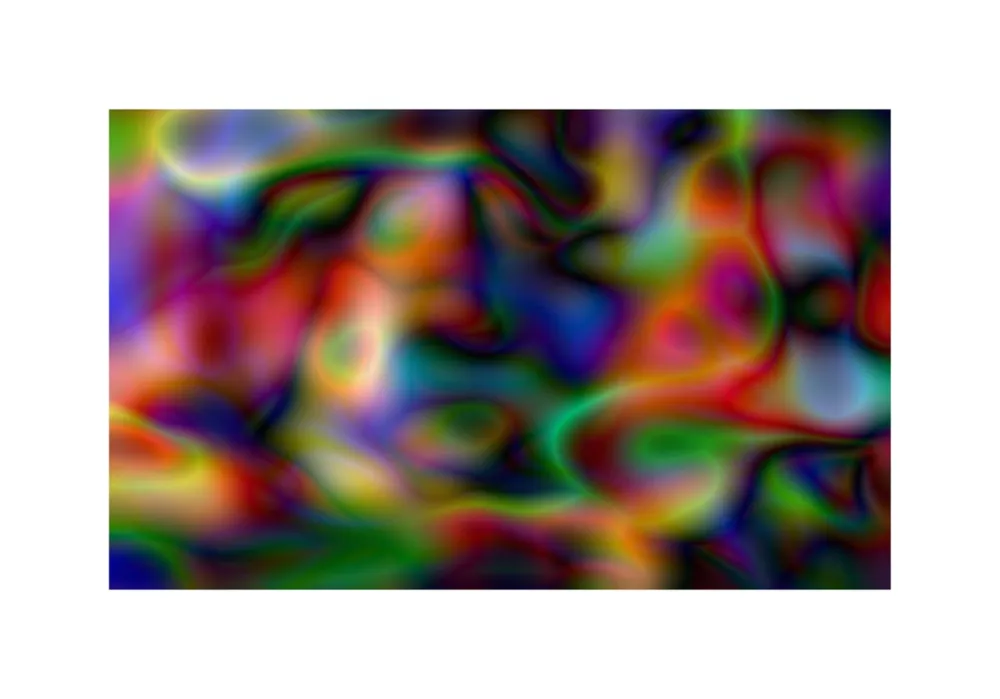 Digitale Druckgrafik Ruff - Substrat