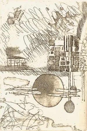Illustriertes Buch Saetti - Trentatre poesie