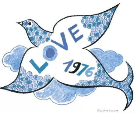 Keine Technische Saint Laurent - YVES SAINT LAURENT LOVE 1976