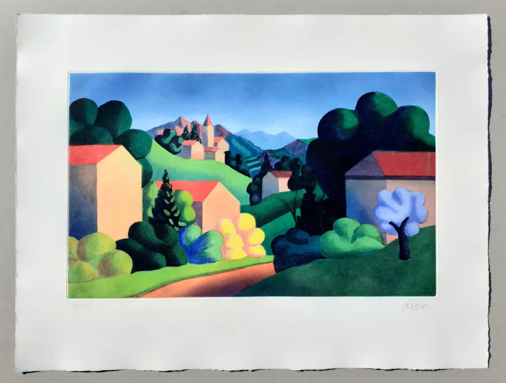 Aquatinta Salvo - Primavera