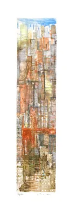 Radierung Und Aquatinta Salzmann - New York Midtown