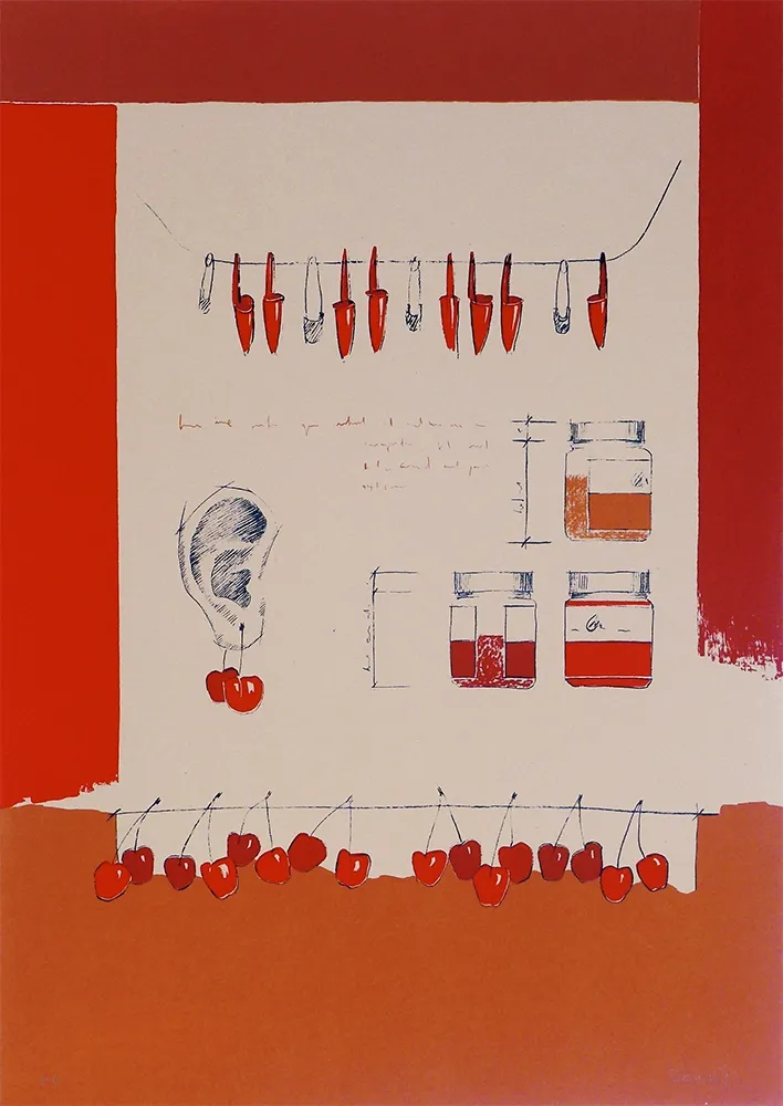 Siebdruck Sampol - Cireres