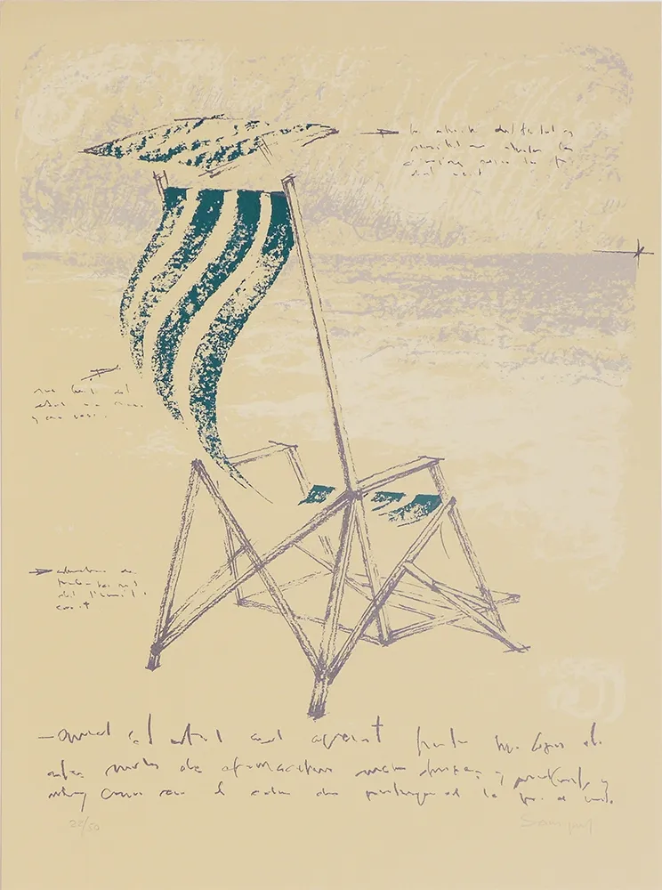 Siebdruck Sampol - Sin Título