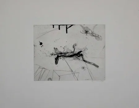 Radierung Und Aquatinta Sandig - Untitled