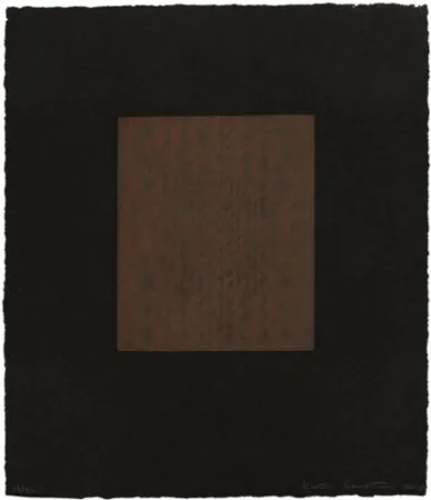 Kaltnadelradierung Santibañez - Caminando entre las nubes