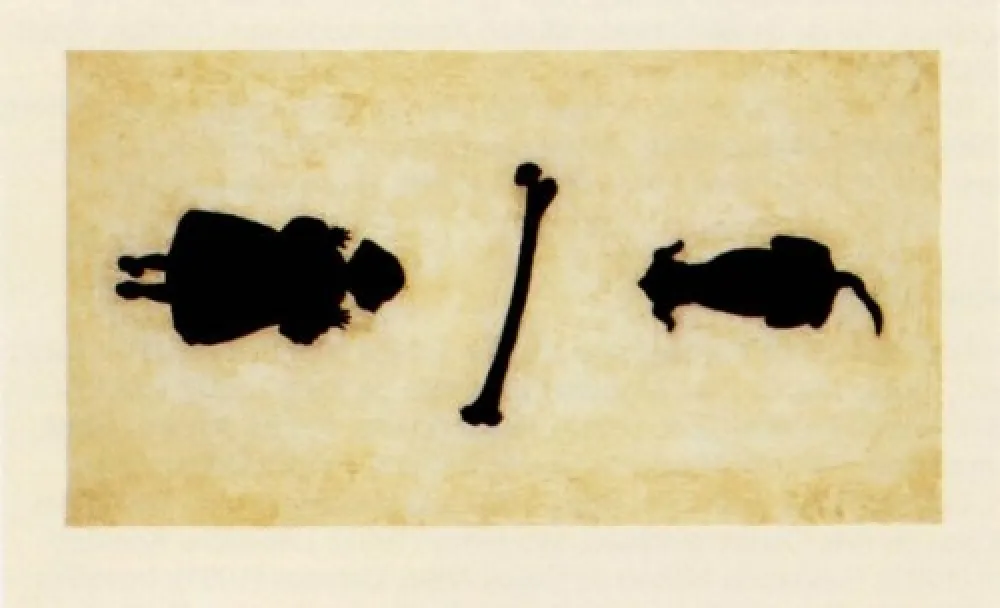 Stich Santibañez - La niña y el perro