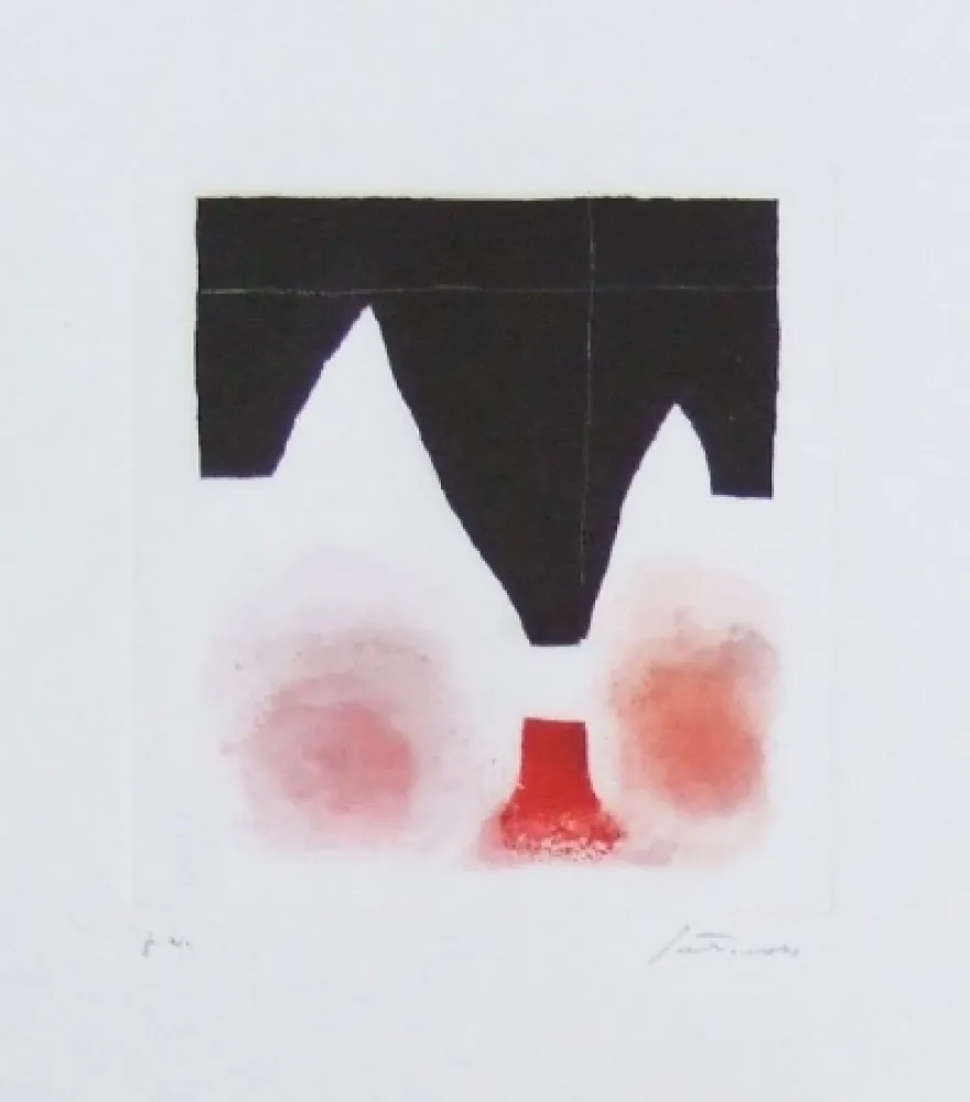 Aquatinta Santomaso - Senza titolo (Untitled)