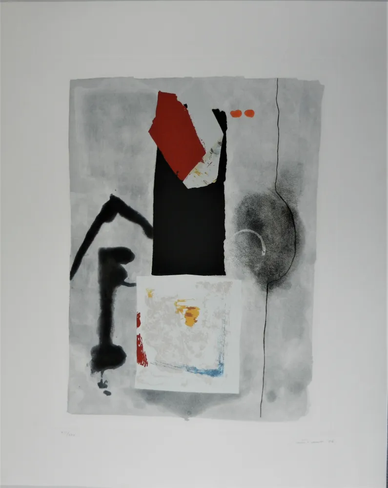 Radierung Und Aquatinta Santomaso - Utitled