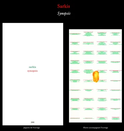 Illustriertes Buch Sarkis - L'Art en écrit 