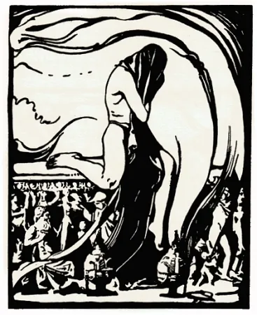 Illustriertes Buch Sartorio - Sibilla