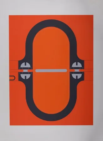 Siebdruck Sato - Composition Pop (Animals of the night), 1971