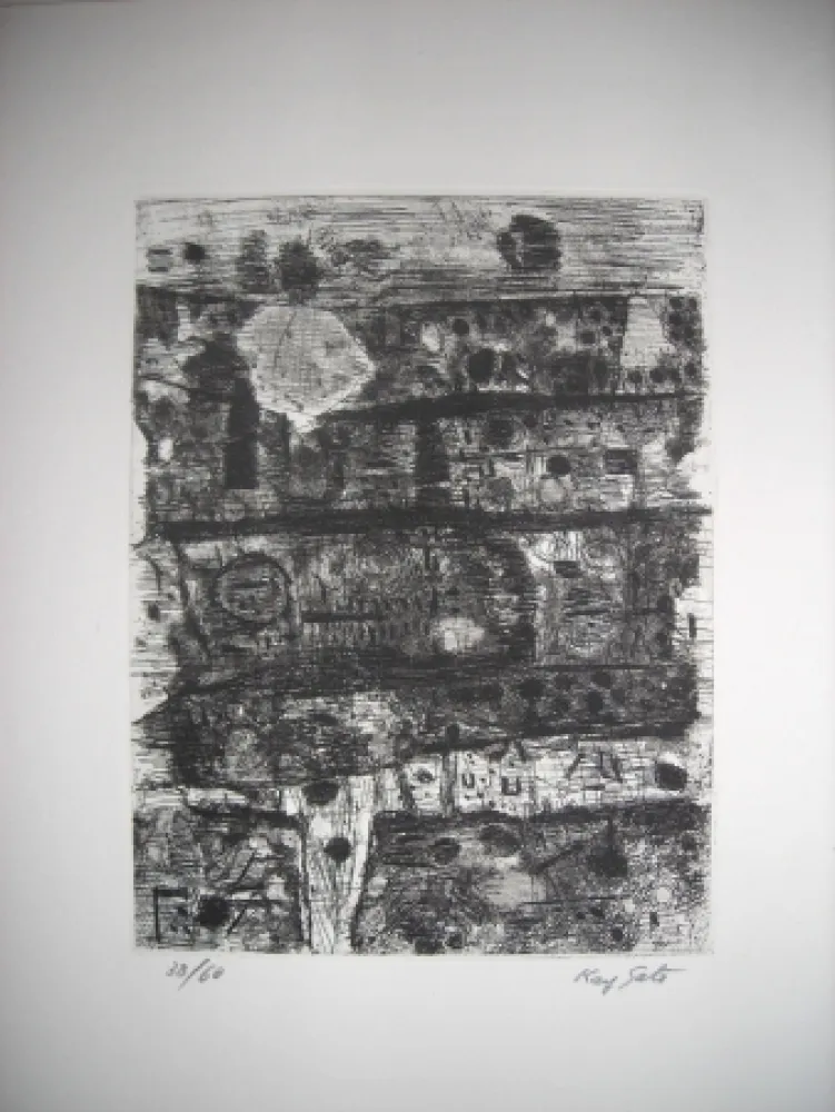 Radierung Sato - The international avant garde 2