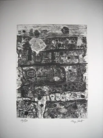 Radierung Sato - The international avant garde 2