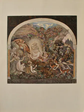 Stich Sauer - L'adoration des Bergers