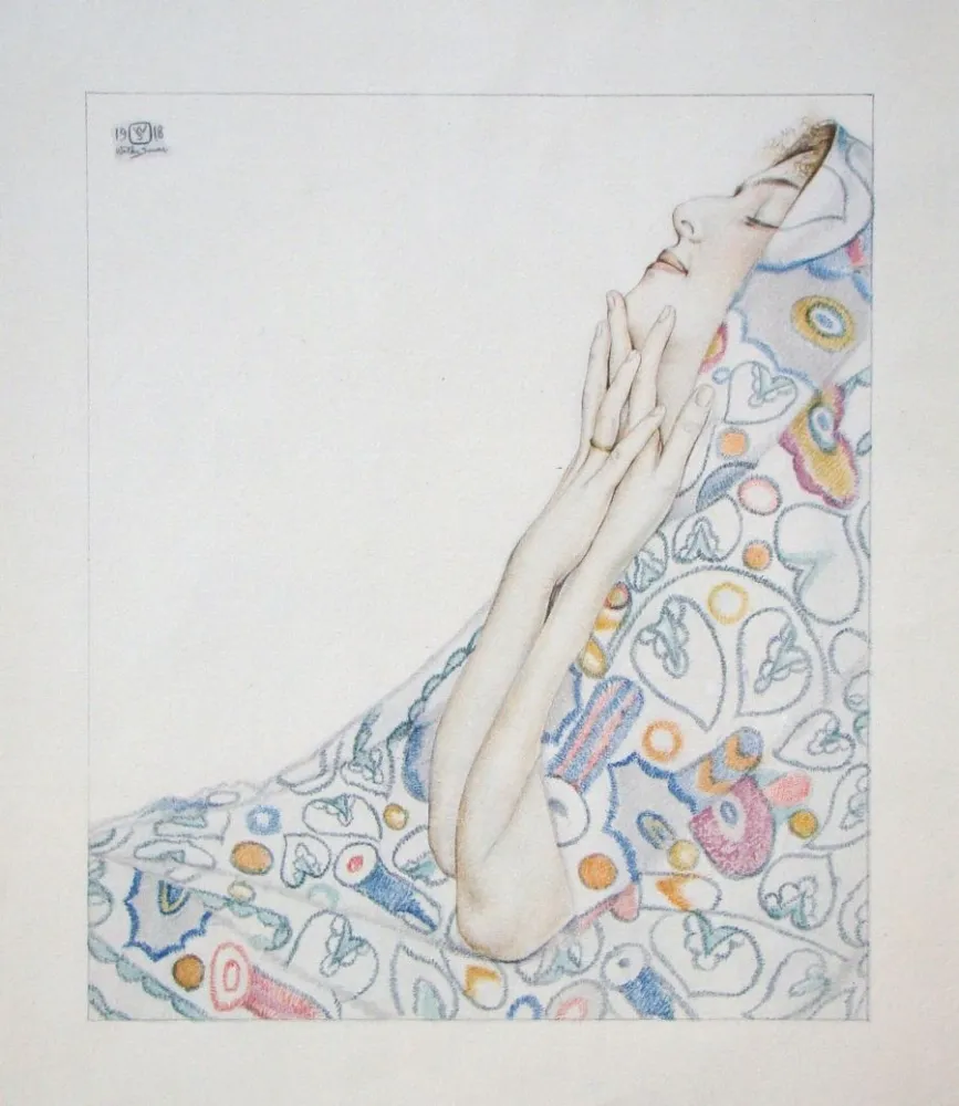 Lithographie Sauer - Nostalgie