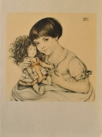 Stich Sauer - Portrait d'enfant