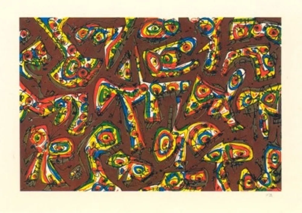 Lithographie Saura - Abierta 10