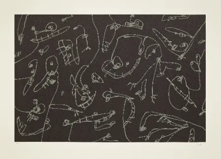 Lithographie Saura - Abierta 5